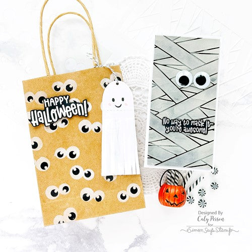 Simon Says Stamp! Simon Says Stamp Stencil MUMMY WRAP ssst221570 | color-code:ALT0