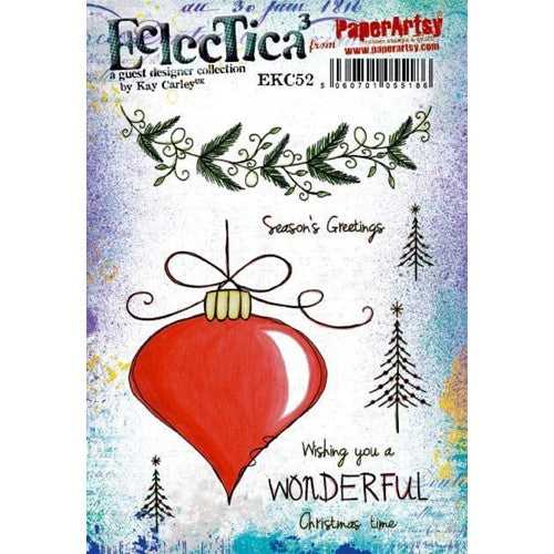 Simon Says Stamp! Paper Artsy ECLECTICA3 KAY CARLEY 52 Cling Stamps ekc52*
