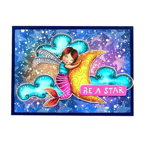 Simon Says Stamp! Studio Light DREAMGIRLS Out Of This World ABM Clear Stamps 70 abmootwstamp70*
