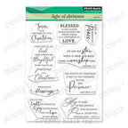 Simon Says Stamp! Penny Black Clear Stamps LIGHT OF CHRISTMAS 30-871