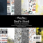 Simon Says Stamp! Paper Rose DAD’S SHED 6x6 Paper Pad 24019