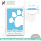 Simon Says Stamp! Simon Says Stamp Pawsitively Saturated Ink Pad MARINE ssk019