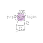 Simon Says Stamp! Purple Onion Designs HERMAN Cling Stamp pod4039*