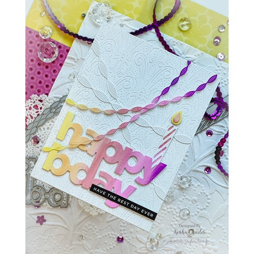 Simon Says Stamp! Simon Says Stamp STREAMER RIBBONS Wafer Dies s730
