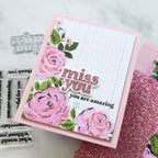 Simon Says Stamp! Simon Says Stamp MISS YOU Wafer Dies sssd212507 | color-code:ALT5