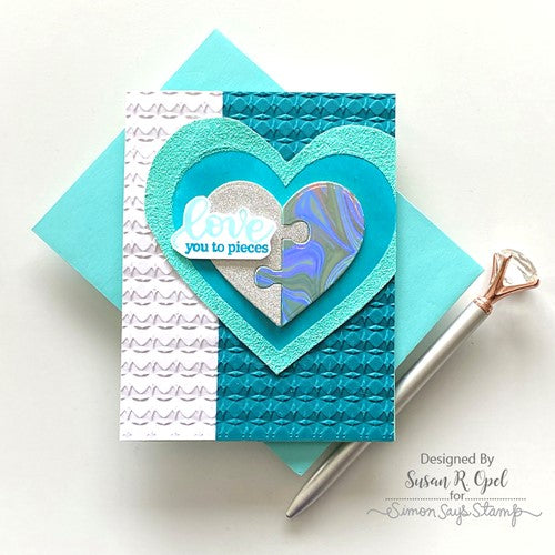 Simon Says Stamp! Simon Says Stamp Stencils HEART MASKS ssst221593