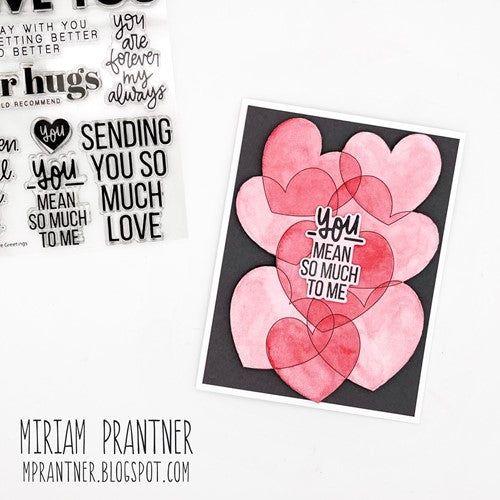 Simon Says Stamp! Simon Says Clear Stamps XL LOVE GREETINGS sss202442c | color-code:ALT6