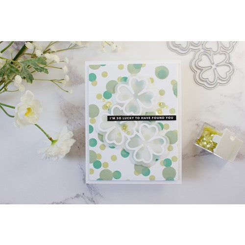 Simon Says Stamp! CZ Design Wafer Dies LINKING LUCKY CLOVERS czd160 | color-code:ALT7