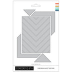 Simon Says Stamp! Concord & 9th CHEVRON QUILT TOP Dies 11352