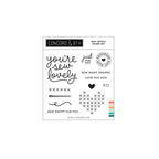 Simon Says Stamp! Concord & 9th SEW LOVELY Clear Stamps 11355
