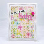Simon Says Stamp! Simon Says Cling Stamps SOFT PLAID BACKGROUND sss102483
