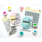 Simon Says Stamp! Simon Says Cling Stamps SOFT PLAID BACKGROUND sss102483 | color-code:ALT7