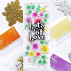 Simon Says Stamp! PinkFresh Studio SIMPLEST GESTURES Stencil Set 148722 | color-code:ALT093