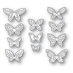 Simon Says Stamp! Memory Box INTRICATE MINI BUTTERFLIES Die 94641