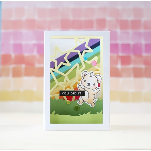 Simon Says Stamp! Simon Says Stamp BASIC BOX CARD GRASS Wafer Dies sssd112601c | color-code:ALT0