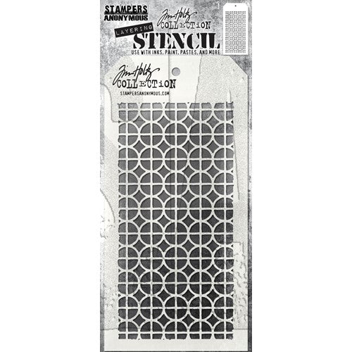Simon Says Stamp! Tim Holtz Layering Stencil FOCUS THS158