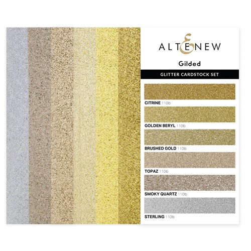 Simon Says Stamp! Altenew GILDED Glitter Cardstock Set ALT4961