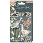 Simon Says Stamp! Craft Consortium GARDENERS DELIGHT Clear Stamps CCSTMP079
