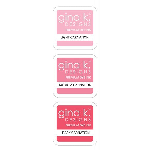Simon Says Stamp! Gina K Designs CARNATION Color Companions Ink Cube Set cubecar
