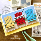 Simon Says Stamp! Simon Says Stamp ADIRONDACK CHAIR Wafer Dies sssd112632