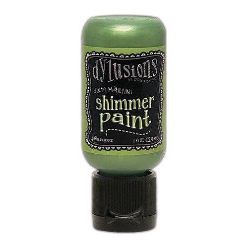 Simon Says Stamp! Ranger Dylusions 1oz DIRTY MARTINI Shimmer Paint dyu81364