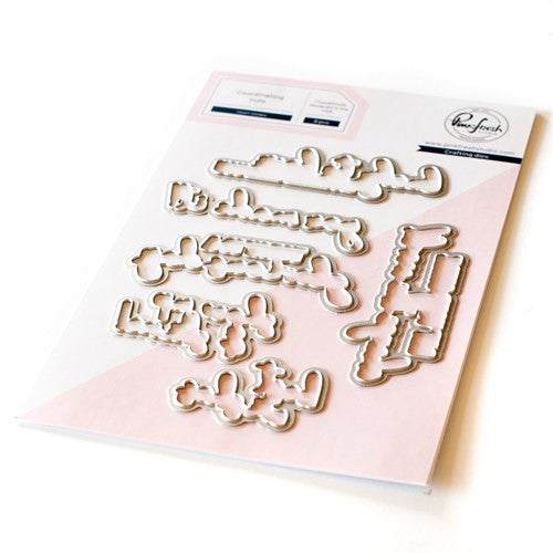 Simon Says Stamp! PinkFresh Studio HEART SMILES Die Set 160022