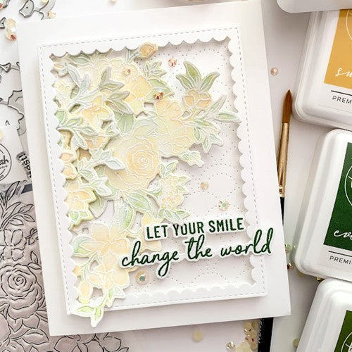 Simon Says Stamp! PinkFresh Studio HEART SMILES Die Set 160022 | color-code:ALT02
