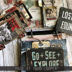 Simon Says Stamp! Tim Holtz Sizzix ALPHANUMERIC THEORY Thinlits Dies 665924