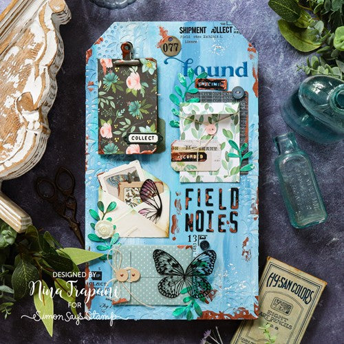Simon Says Stamp! Tim Holtz Sizzix ALPHANUMERIC THEORY Thinlits Dies 665924 | color-code:ALT9