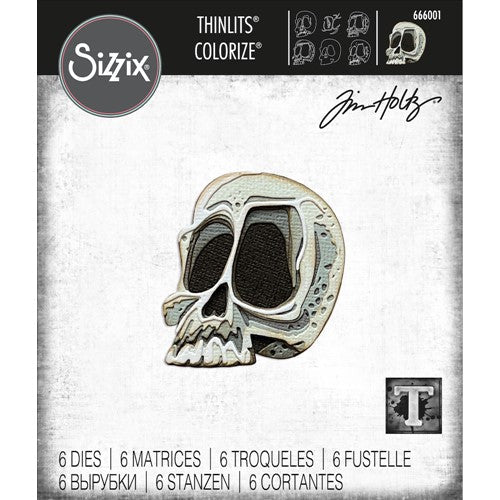 Simon Says Stamp! Tim Holtz Sizzix SPENCER Colorize Thinlits Dies 666001