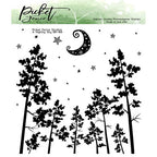 Simon Says Stamp! Picket Fence Studios A NIGHTLY SKY Clear Stamps bb188