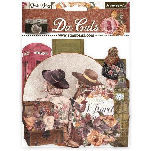 Simon Says Stamp! Stamperia ROMANTIC OUR WAY Die Cuts dfldc64