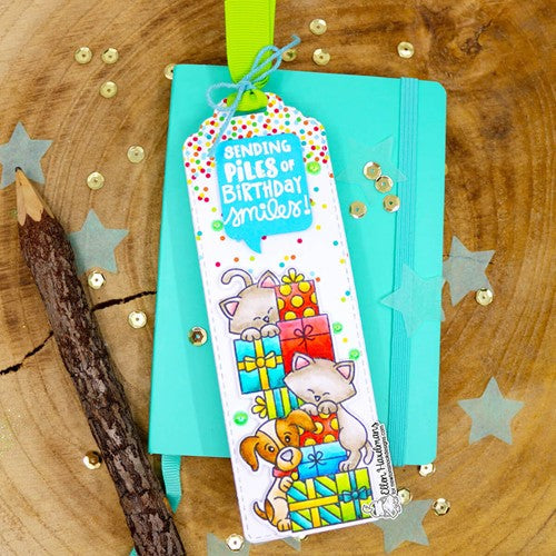 Simon Says Stamp! Newton's Nook Designs SKY HIGH CELEBRATIONS Clear Stamps NN2207S01
