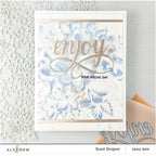 Simon Says Stamp! Altenew BRUSHED ROSE Metallic Cardstock ALT6895
