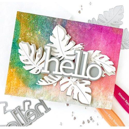 Simon Says Stamp! Simon Says Stamp TROPICAL LEAF BUNCH Wafer Die s789