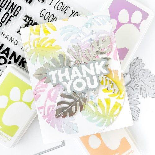 Simon Says Stamp! Simon Says Stamp TROPICAL LEAF BUNCH Wafer Die s789
