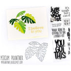 Simon Says Stamp! Simon Says Stamp TROPICAL LEAF BUNCH Wafer Die s789 | color-code:ALT4