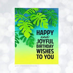 Simon Says Stamp! Simon Says Stamp TROPICAL LEAF BUNCH Wafer Die s789