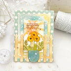Simon Says Stamp! Papertrey Ink DOTTED HEXAGON Stencils STENCIL-0031