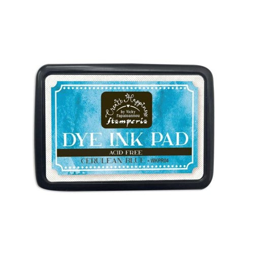 Simon Says Stamp! Stamperia Create Happiness CERULEAN BLUE Dye Ink Pad wkpr04