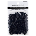 Simon Says Stamp! SCS-240 Spellbinders BLACK SMOOTH DISCS Color Essentials