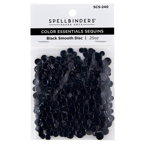 Simon Says Stamp! SCS-240 Spellbinders BLACK SMOOTH DISCS Color Essentials