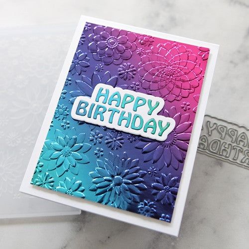 Simon Says Stamp! Simon Says Stamp GROOVY HAPPY BIRTHDAY Wafer Dies sssd112665 | color-code:ALT3