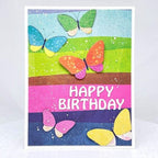 Simon Says Stamp! Simon Says Stamp GROOVY HAPPY BIRTHDAY Wafer Dies sssd112665