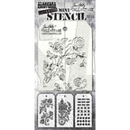 Simon Says Stamp! Tim Holtz MINI STENCIL SET 53 MST053