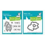 Simon Says Stamp! Lawn Fawn SET SNOW ONE LIKE YOU Clear Stamps and Dies a2lfsoly