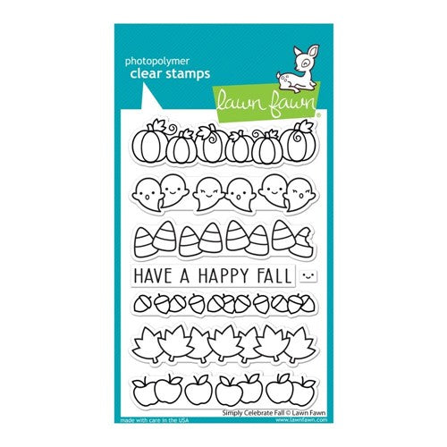 Simon Says Stamp! Lawn Fawn SIMPLY CELEBRATE FALL Clear Stamps lf2932