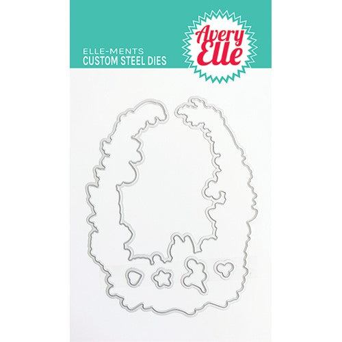 Simon Says Stamp! Avery Elle Steel Dies PEACEFUL FRAME D-22-31