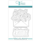 Simon Says Stamp! Trinity Stamps FILLED WITH GRATITUDE Clear Stamp Set tps-204