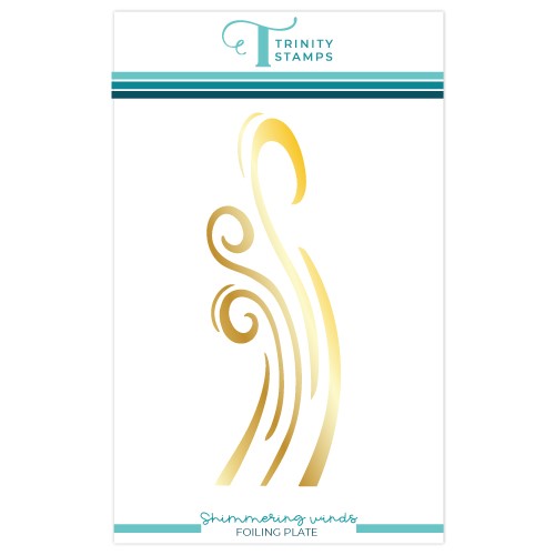 Simon Says Stamp! Trinity Stamps SHIMMERING WINDS Hot Foil Plate tmd-151